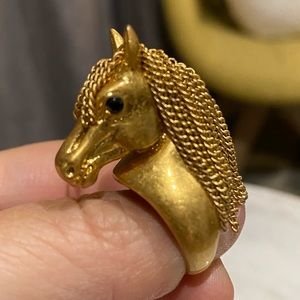 NWOT Kate Spade horse ring Size 6